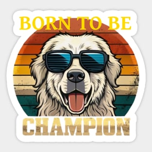 Great Pyrenees champion Sticker